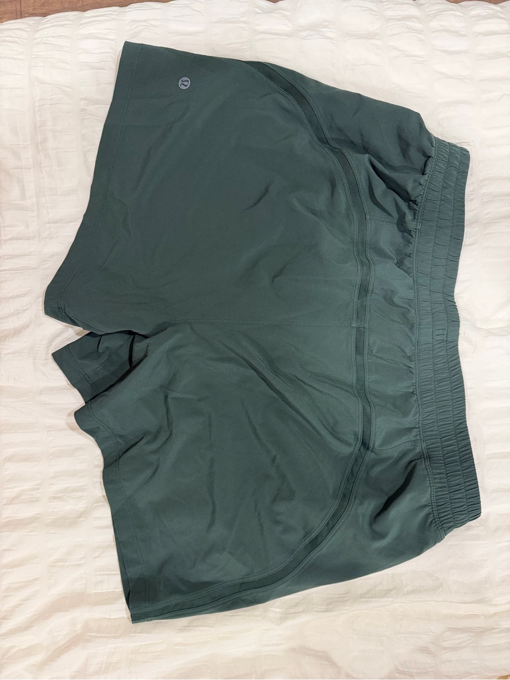 lululemon athletica Men's Forest Green Athletic Shorts